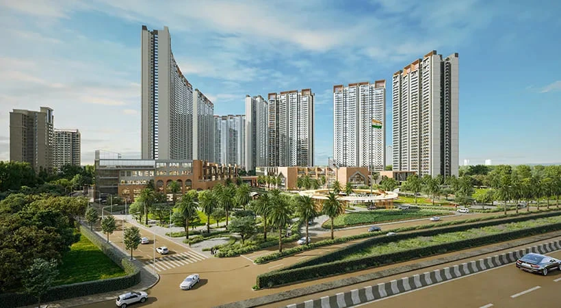 Modern modular kitchen with sleek finishes in a Catseye Realtors property